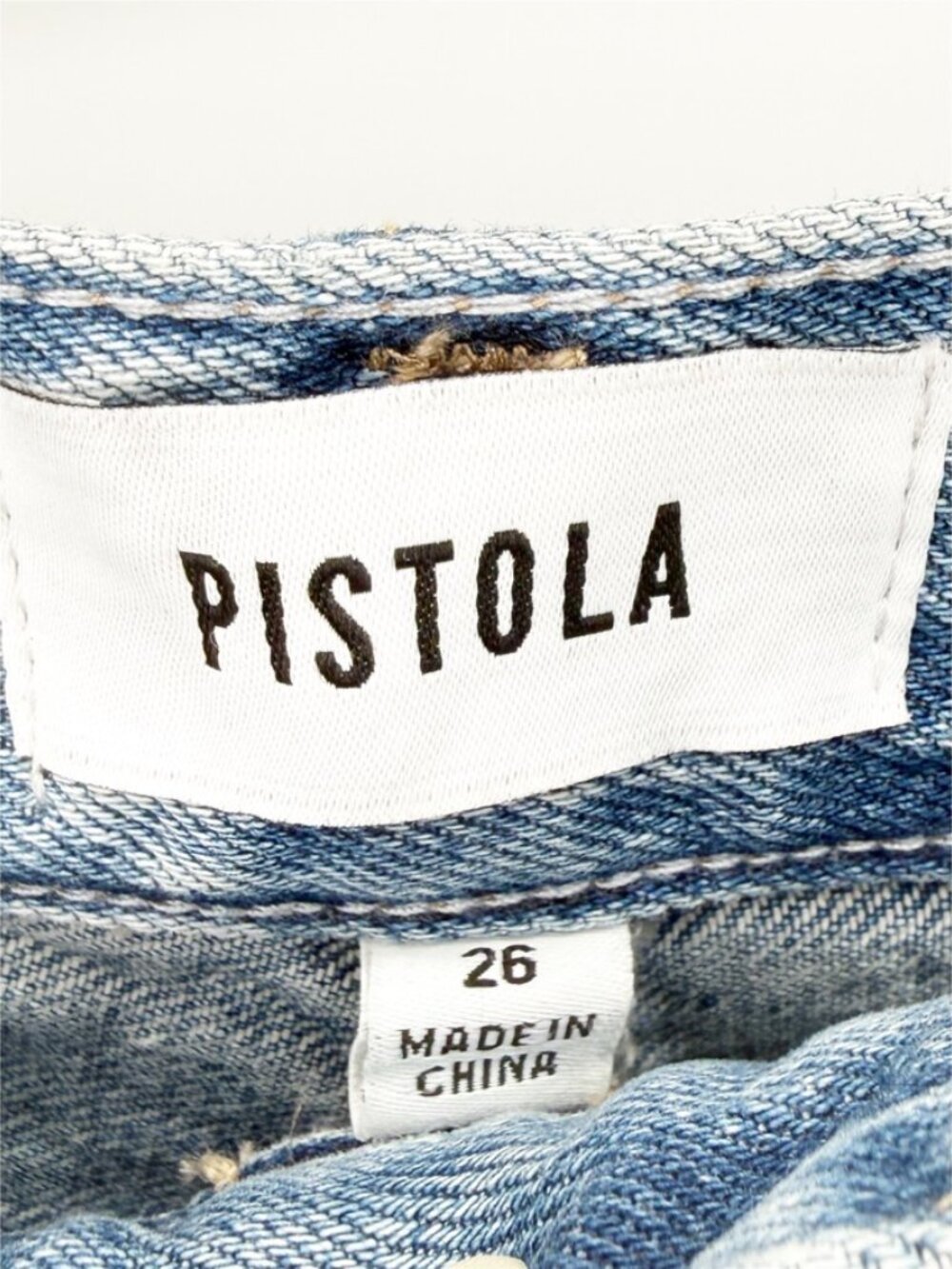 Anthropologie Pistola Alice Midi Denim Split Front Brooklyn Midi Skirt 26 - Picture 5 of 9